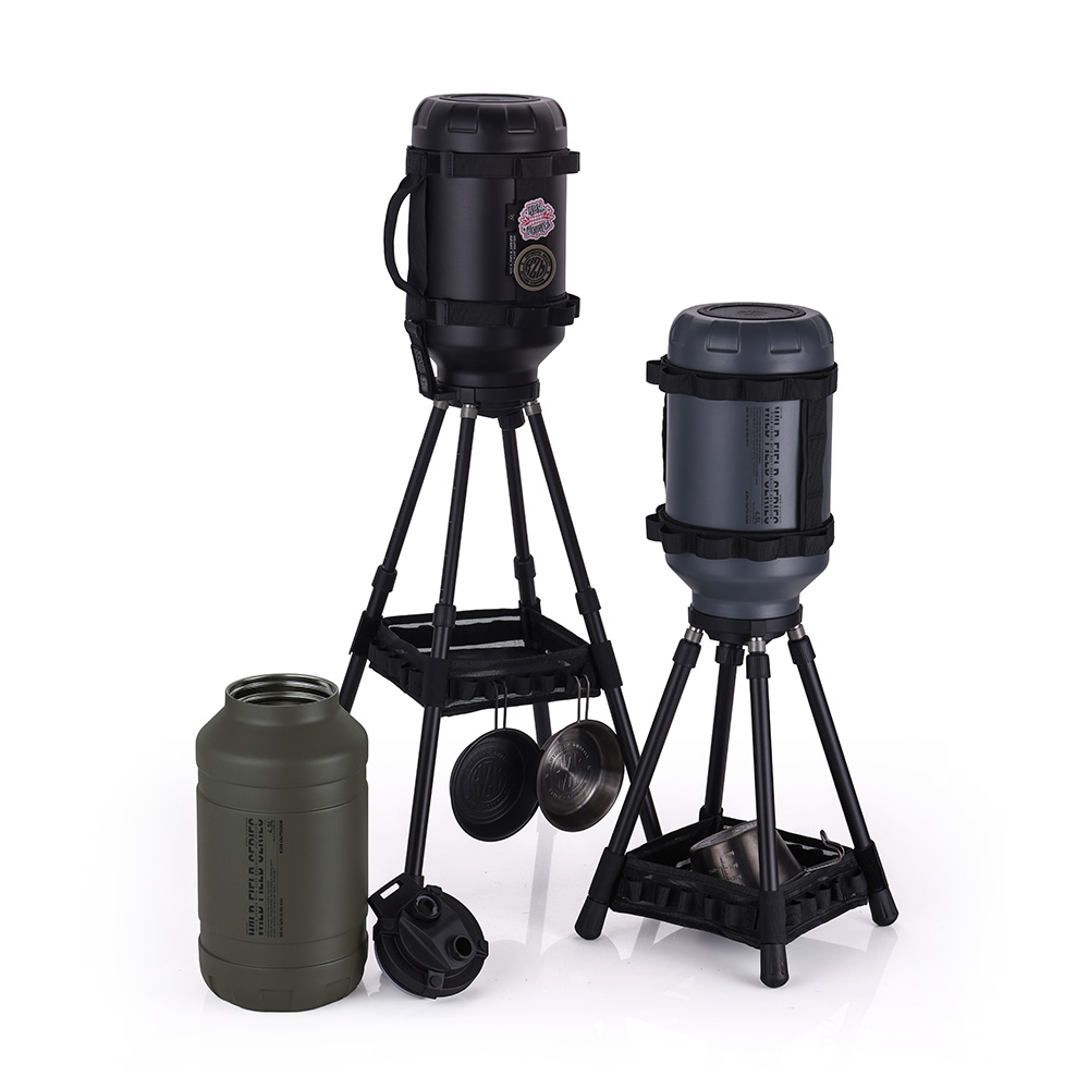 (預購)KZM 大容量保冰水壺4.5L套裝組(水壺+水壺架)