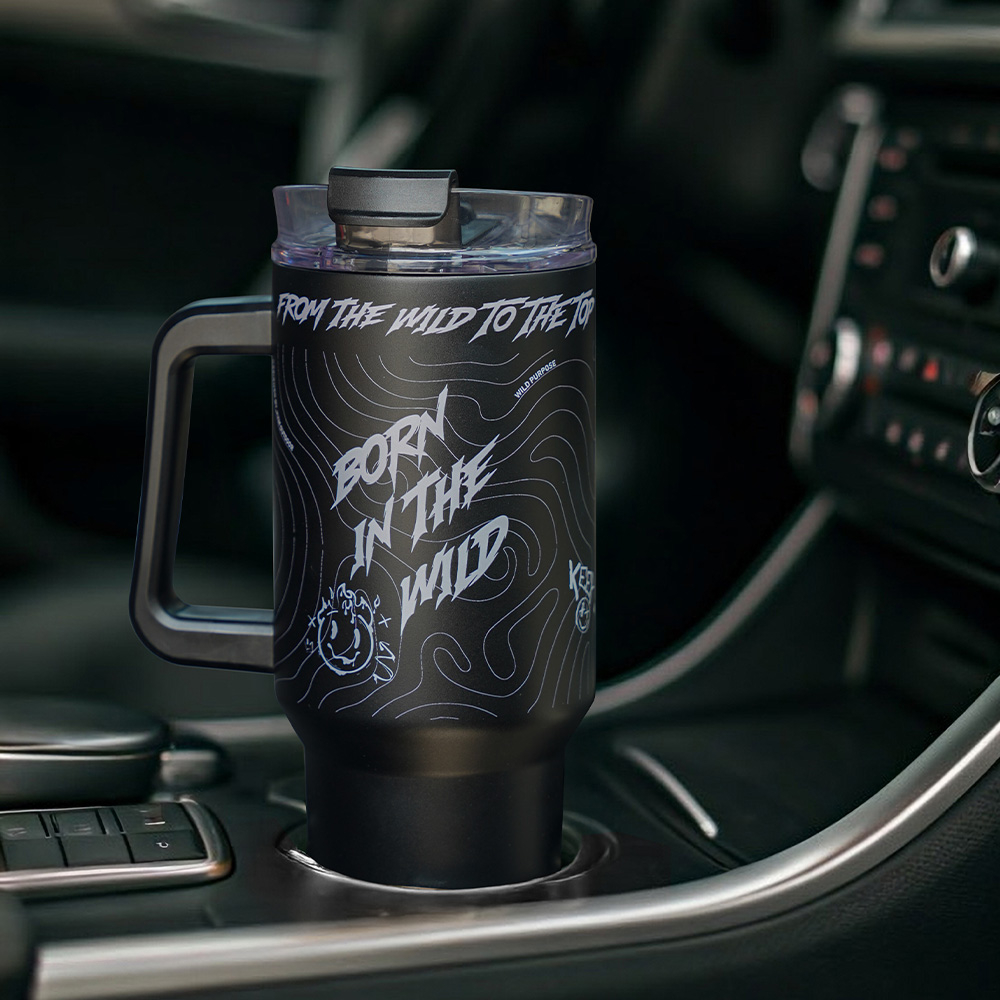 (預購) KZM 美式街頭不鏽鋼杯1.18ml