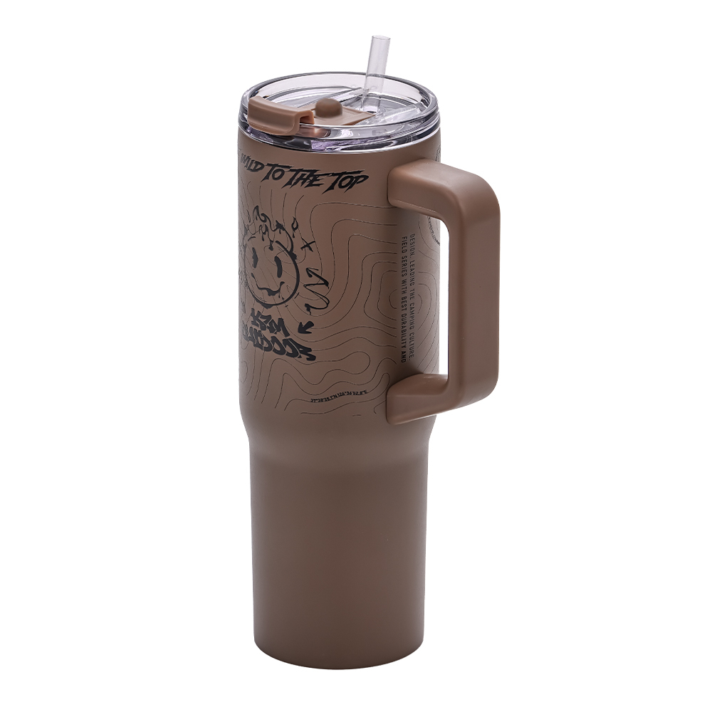 (預購) KZM 美式街頭不鏽鋼杯840ml