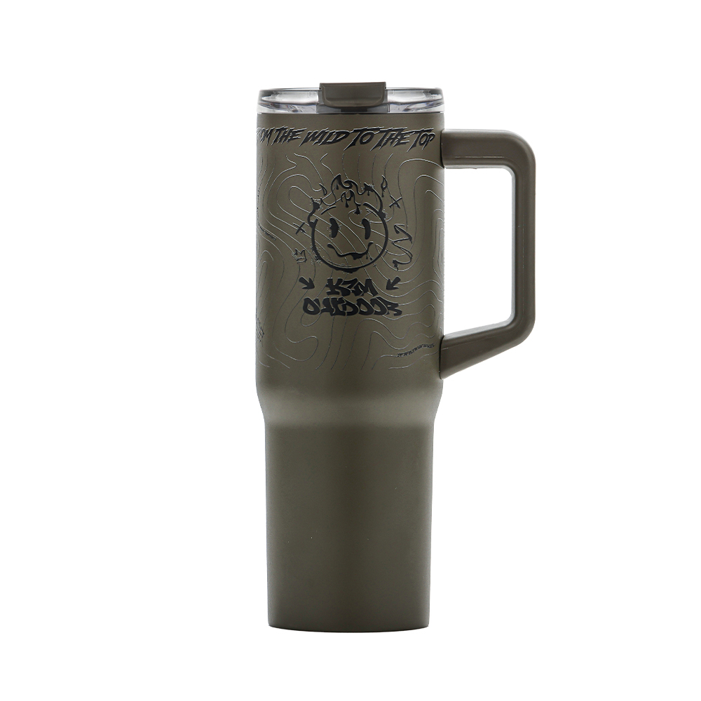 (預購) KZM 美式街頭不鏽鋼杯840ml