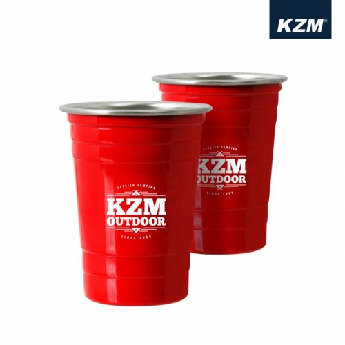 KZM 酷樂杯2入組(紅色)