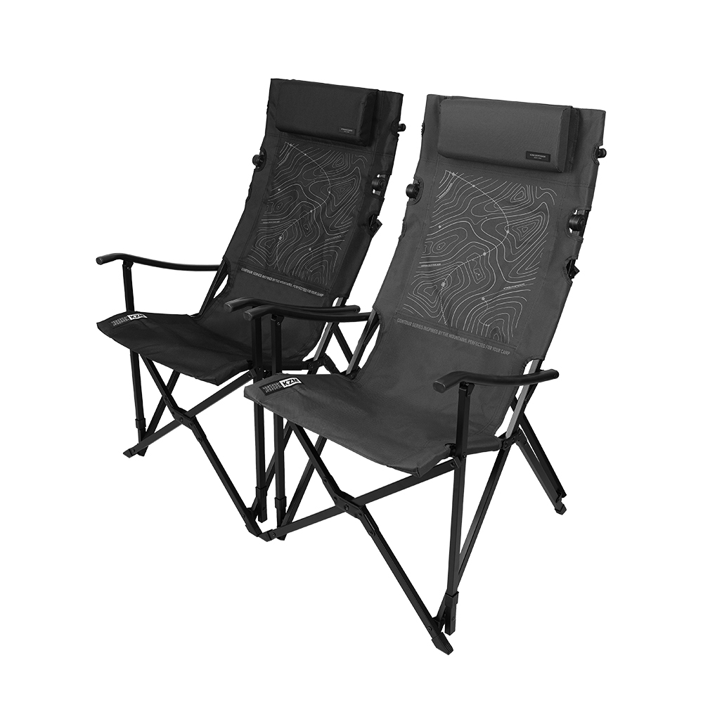 (預購) KZM 曲線高背折疊椅