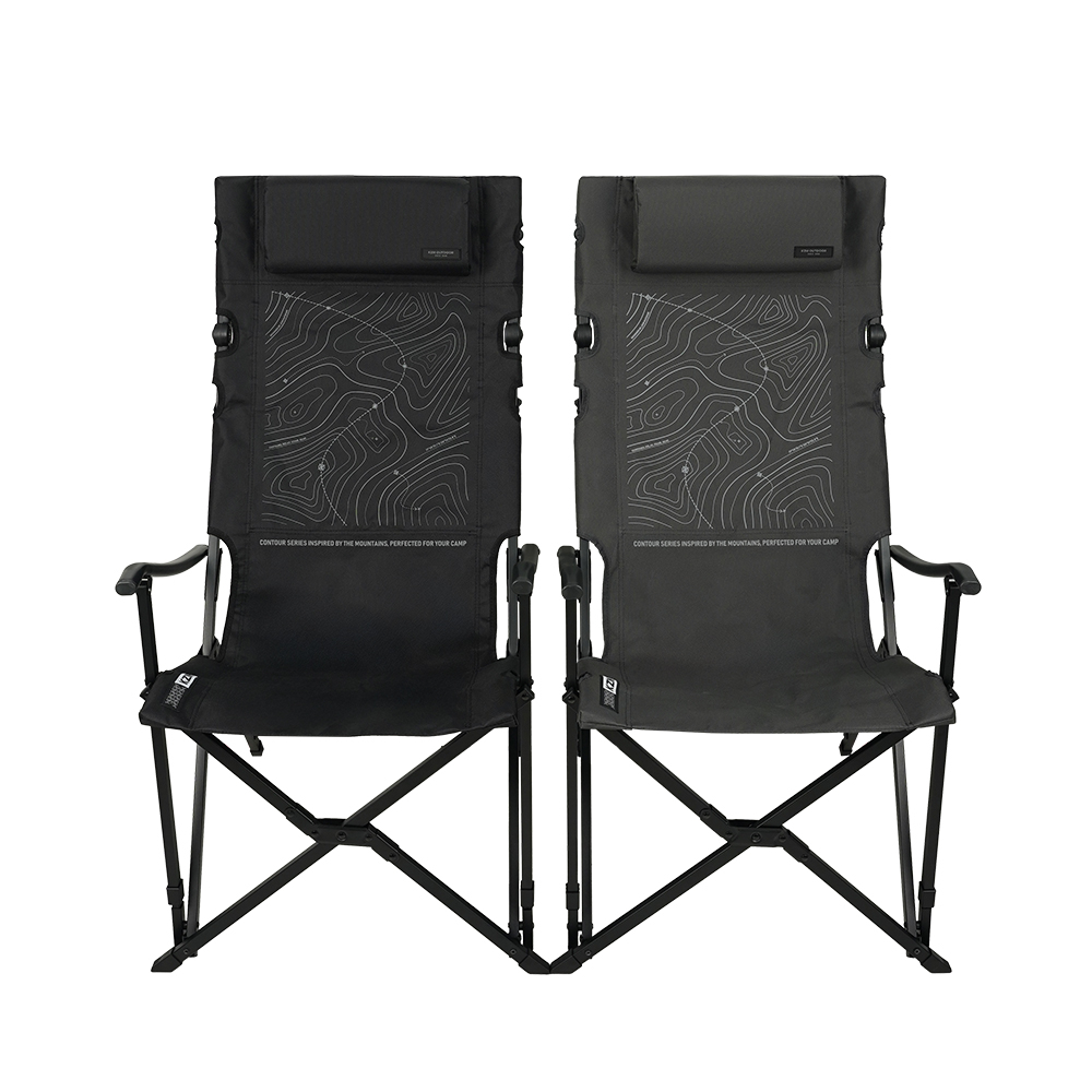 (預購) KZM 曲線高背折疊椅