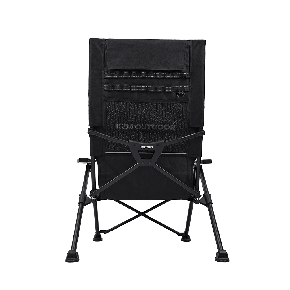 KZM 曲線四段低座高背折疊椅