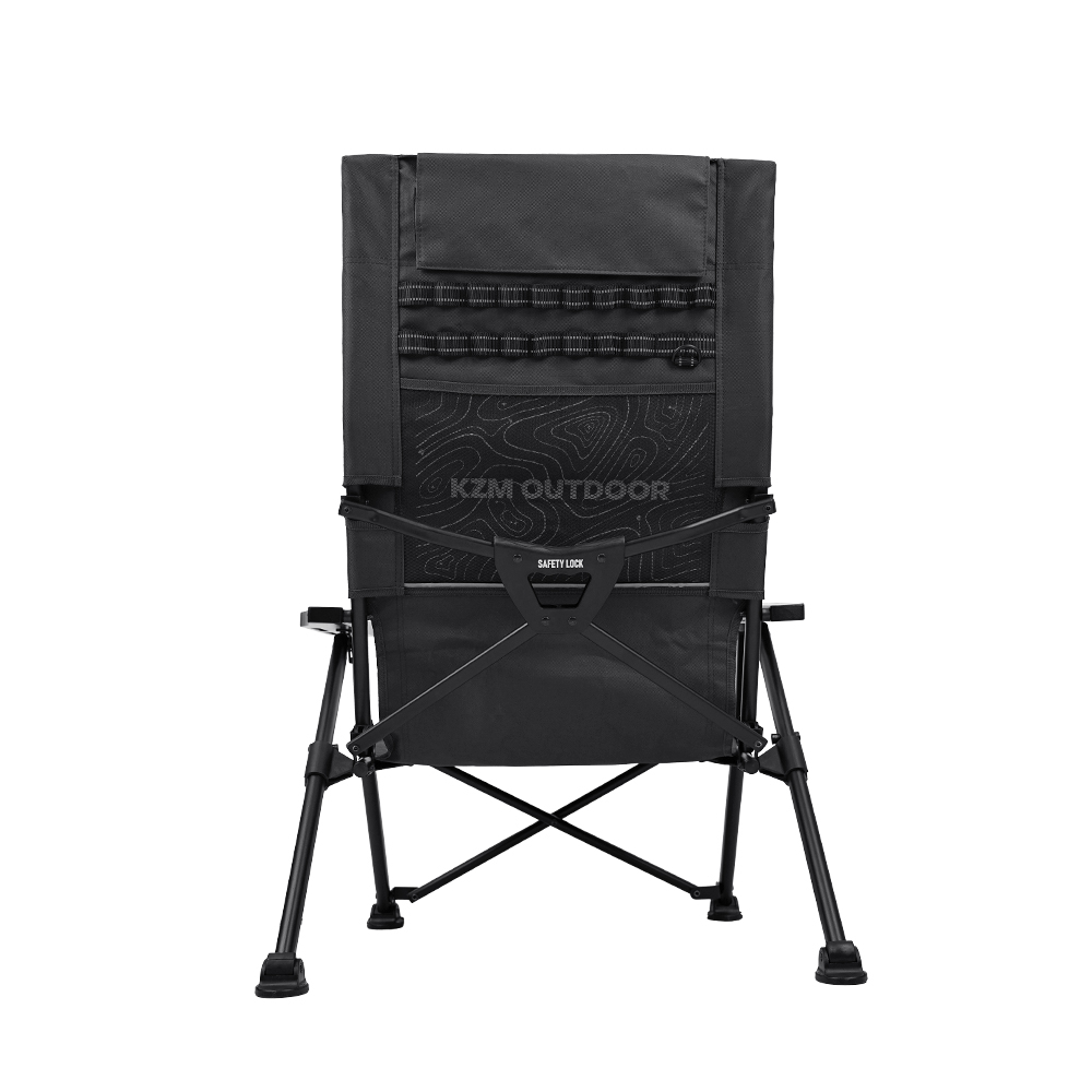 KZM 曲線四段低座高背折疊椅