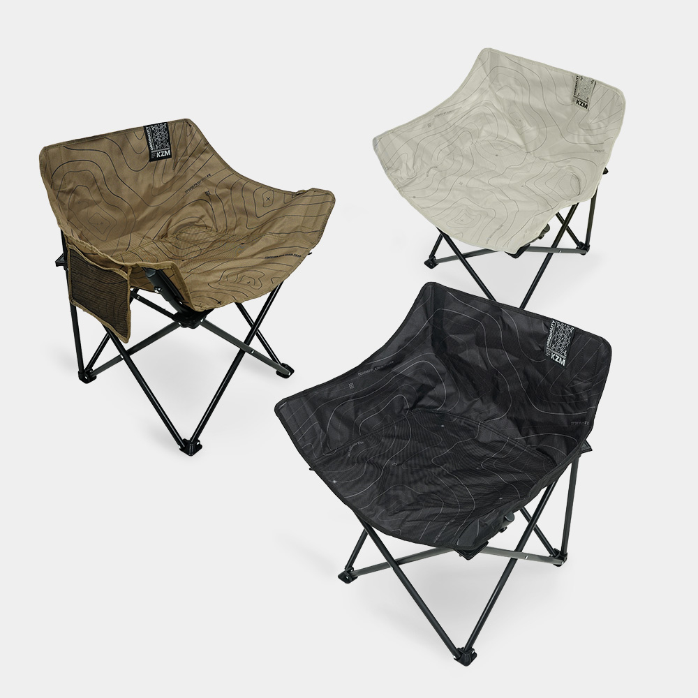 KZM 曲線休閒折疊椅