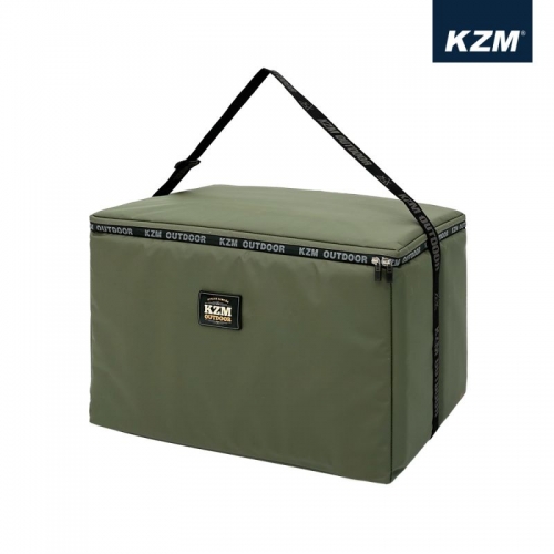 KZM 素面個性保冷袋45L(軍綠色)