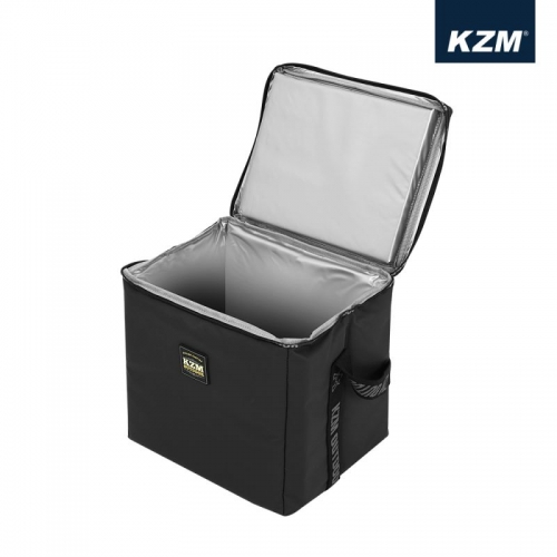 KZM 素面個性保冷袋15L(黑色)