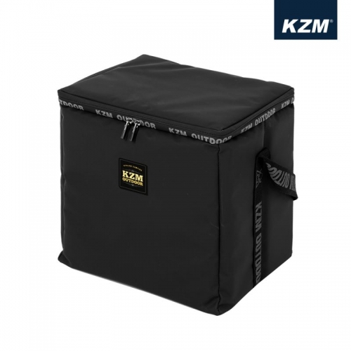 KZM 素面個性保冷袋15L(黑色)